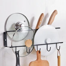 Кухонная настенная полка с крышкой для ножей, полка для разделочной доски, полка для кухонного хранения wx8281716