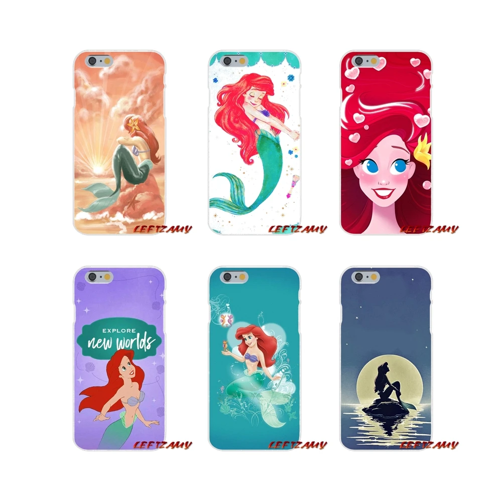 

TPU Transparent Case For Huawei P Smart Plus Mate Honor 7A 7C 8C 8X 9 P10 P20 Lite Pro Mandala Mermaid ariel the little Princess
