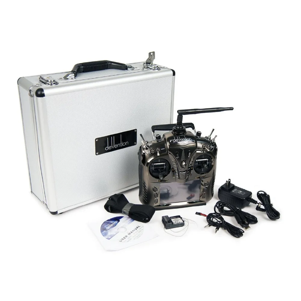 

Walkera Devo 12s 12 Channel Transmitter & RX1202 With Alloy Case