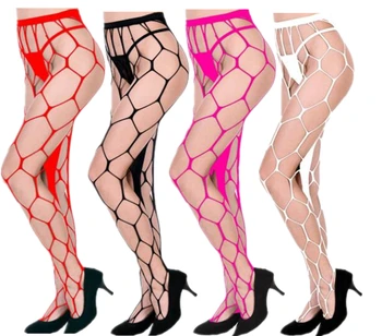 

New Women's Long Sexy Fishnet Stockings For Women Fish Net Pantyhose Mesh Stockings Sexy Lingerie Thigh High Nylon Stockings