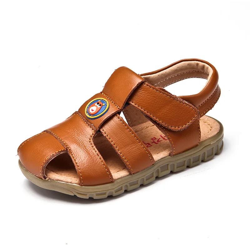 Kids Shoes Boys Sandals 2020 Summer Genuine Leather Kids Sandals Boys