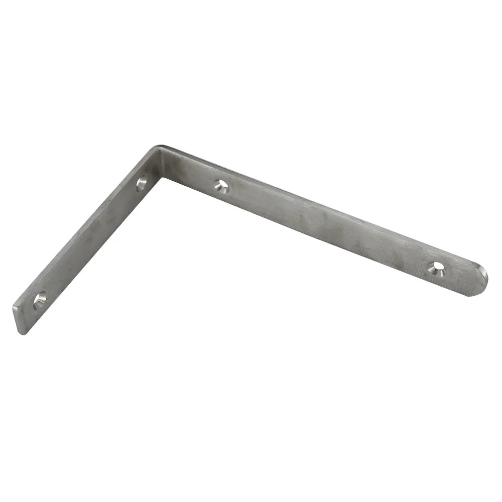 200x130mm Stainless Steel Triangle Shelf Bracket 24mm Width Wall