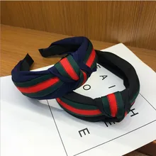 New Arrival Hairband For Ladies All-match Hair Accessories Wide Side Hair Band Turban Headband For Women