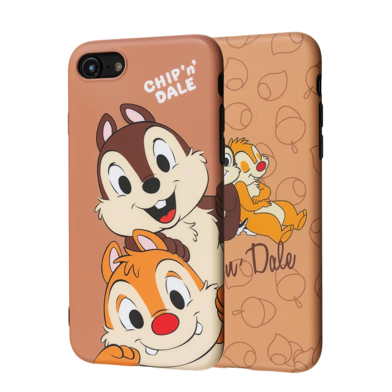 

Luxury Brand Matte IMD Soft Silicone Cover for iPhone case 7 Plus 8 X 10 XS 6 6S Cute Cartoon Wild Animal fox Friend Fine