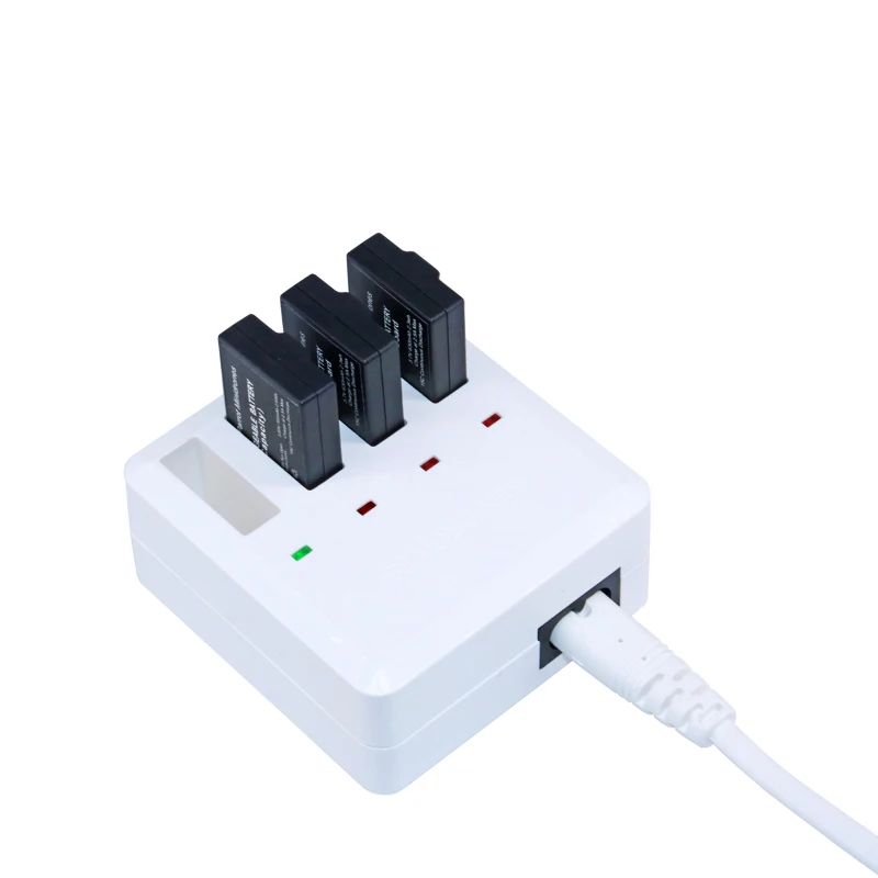 Multi-battery charger Intelligent charging 4 battery For parrot Minidrones  Mambo Swing rolling spider airborne Drone 1  (7)