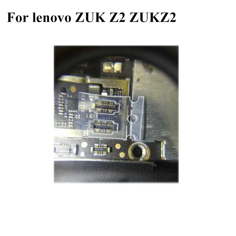 

2 in 1 Inner FPC Connector Battery Holder Clip Contact For lenovo ZUK Z2 ZUKZ2 logic on motherboard mainboard on the flex cable