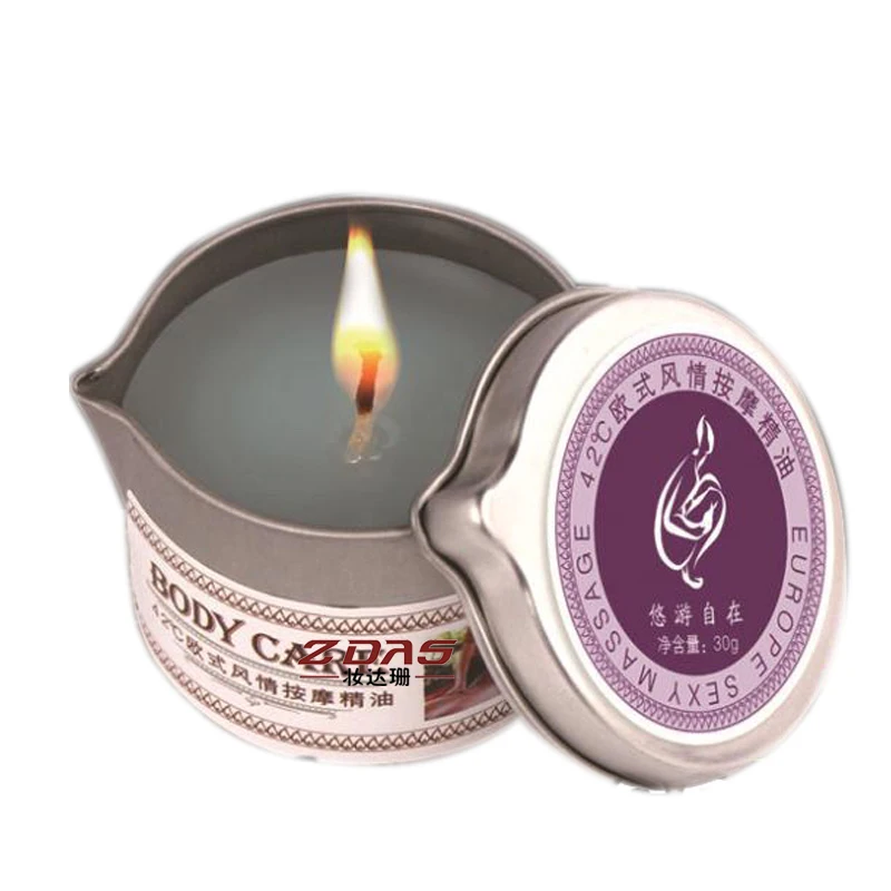 

Erotic Massage Oil Aromatherapy Essential Oils Solid Balm Fun Flirt Aphrodisiac Human Interest Articles SPA Massage Candles 30g
