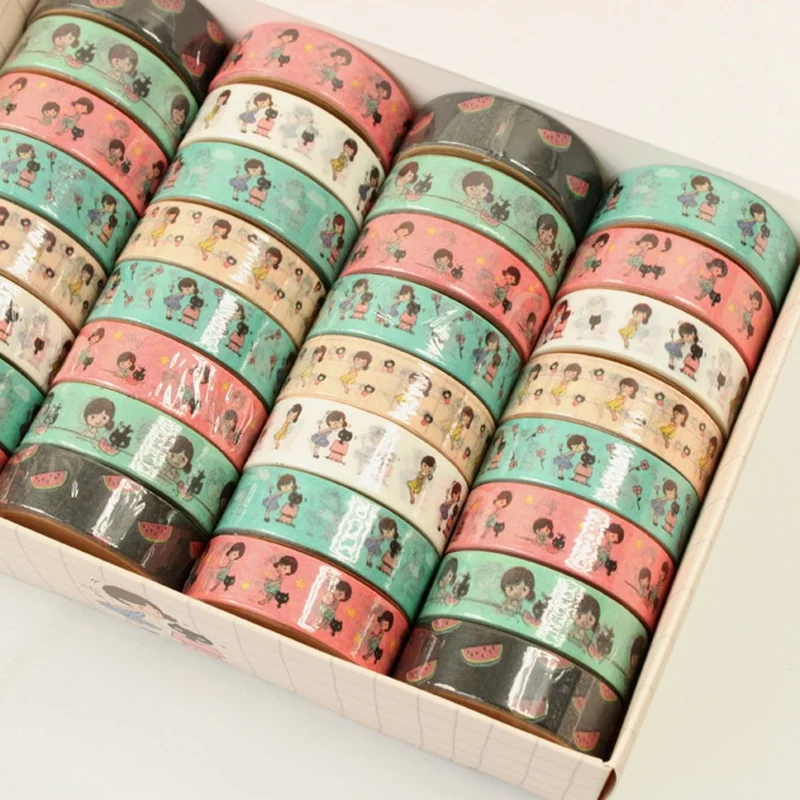 32 pcs/Lot No.23 girl paper tapes 1.5cm*5m washi tape Decorative