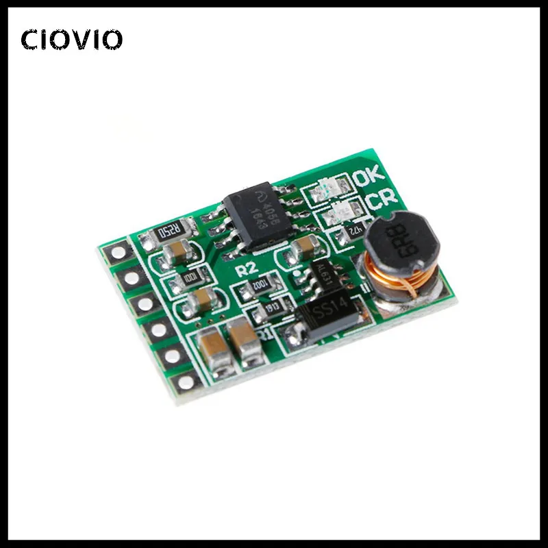 3.7V 4.2V Charger & 5V 6V 9V 12V Discharger Board DC DC Converter Boost Module for diy UPS mobile p