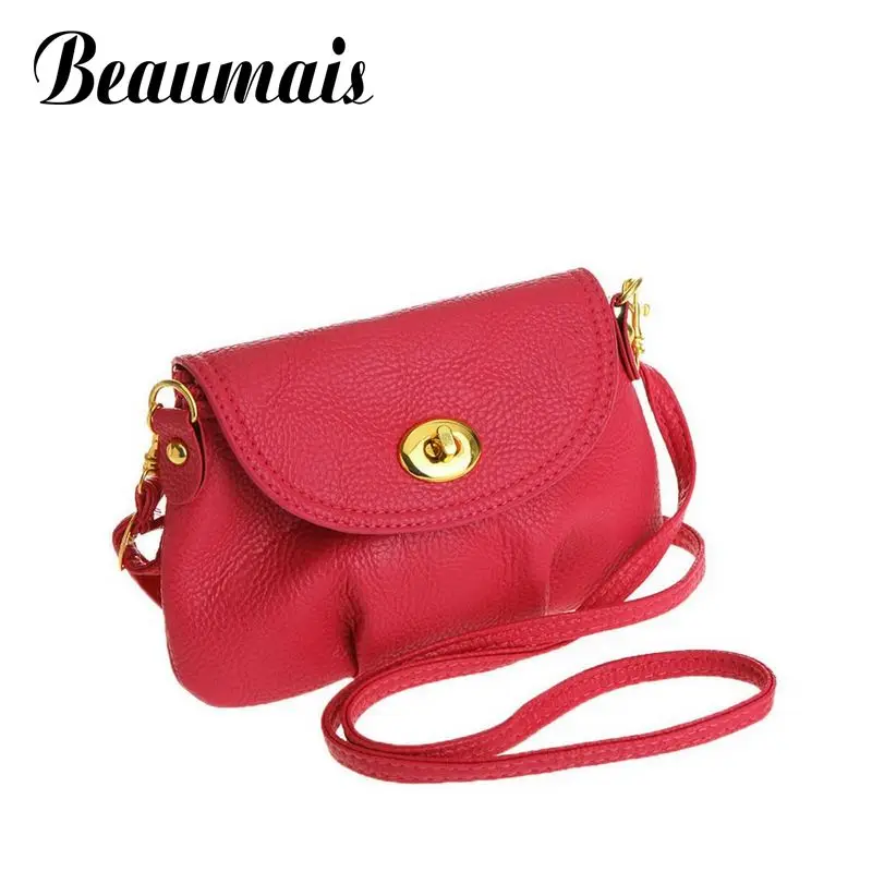 Beaumais 2017 Fashion Women Messenger Bags Cover zipper Mini Small Women Handbags Women Shoulder bags Crossbody Bags XB001