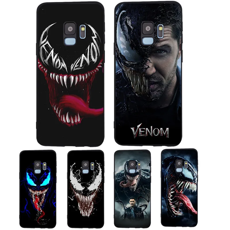 

venom custom For Samsung Galaxy S6 S7 Edge S8 S9 S10 Plus Lite Note 8 9 A20 A30 A40 A50 A70 phone Case Cover Coque Etui funda