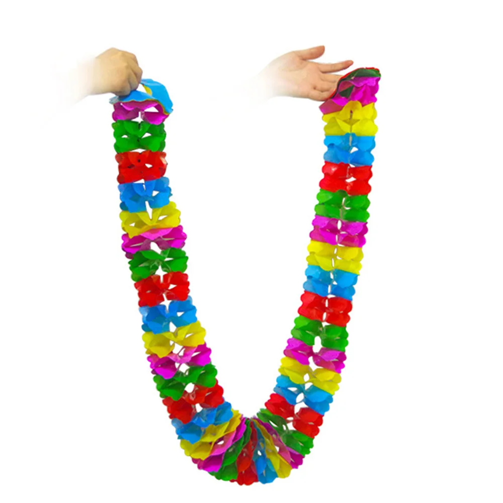 

Colorful Small Paper Pull Flower Garland Magic Tricks Props Toys for Baby Kids Fun Toy Game Gifts Paper Bag Flower Box Toy Hot
