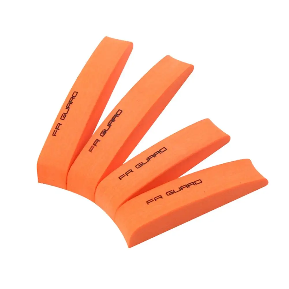 4-piece Car EVA Side Door Edge Guard Protector Protective Strip Protector Bumper Guards Emblem