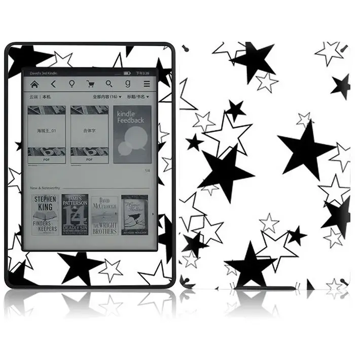

For Amazon Kindle Paperwhite 3 New Designs Skin Sticker