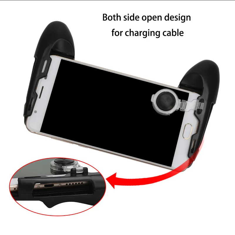  Controle Joystick Celular Game Pad Joystick Grip Extended Handle Controller for PUBG Android Smartp