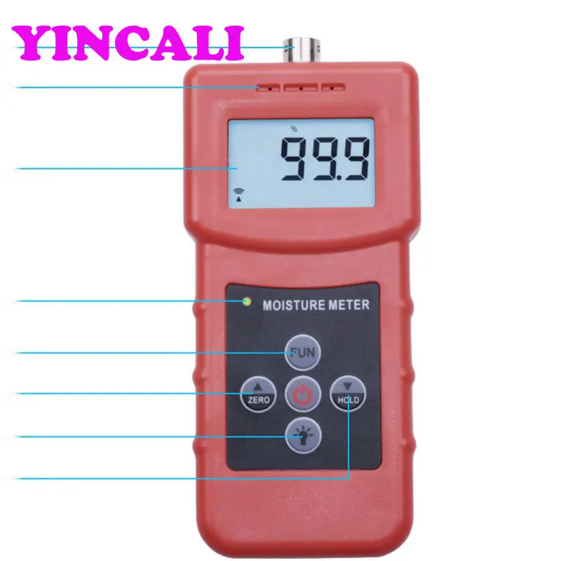 High Frequency Moisture Meter MS350A Chemical Moisture Analyzer measure