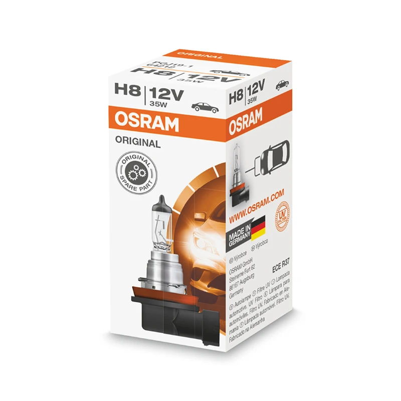 OSRAM H8 автомобильный светильник s (лампа) долговечный дальний/ближний