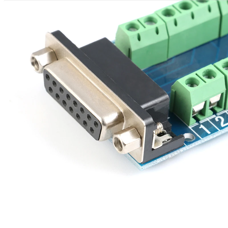 DB15 D-SUB VGA 15pin Женский Мужской адаптер Jack терминал Breakout печатной платы