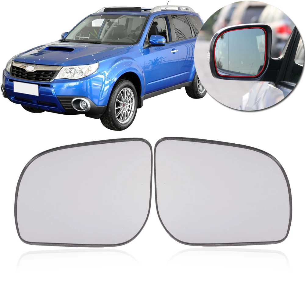 

CAPQX For Subaru Forester 2011 2012 Outside Rearview mirror glass Rear View Side Mirror Glass Lens With Heating