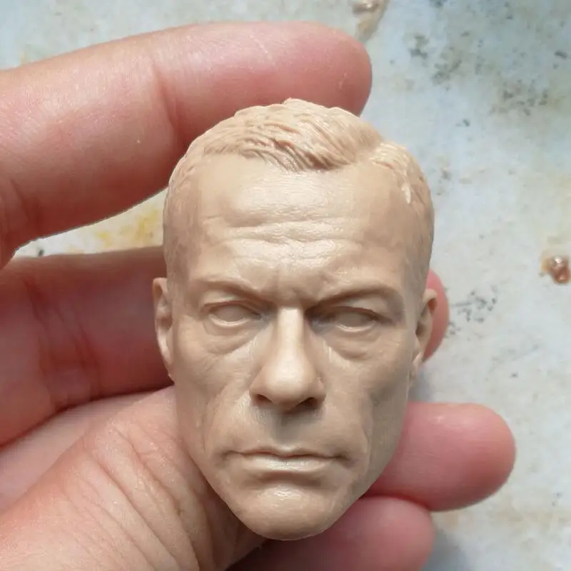 

Blank 1/6 Scale Jean-Claude Van Damme Head Sculpt Unpainted EnterBay