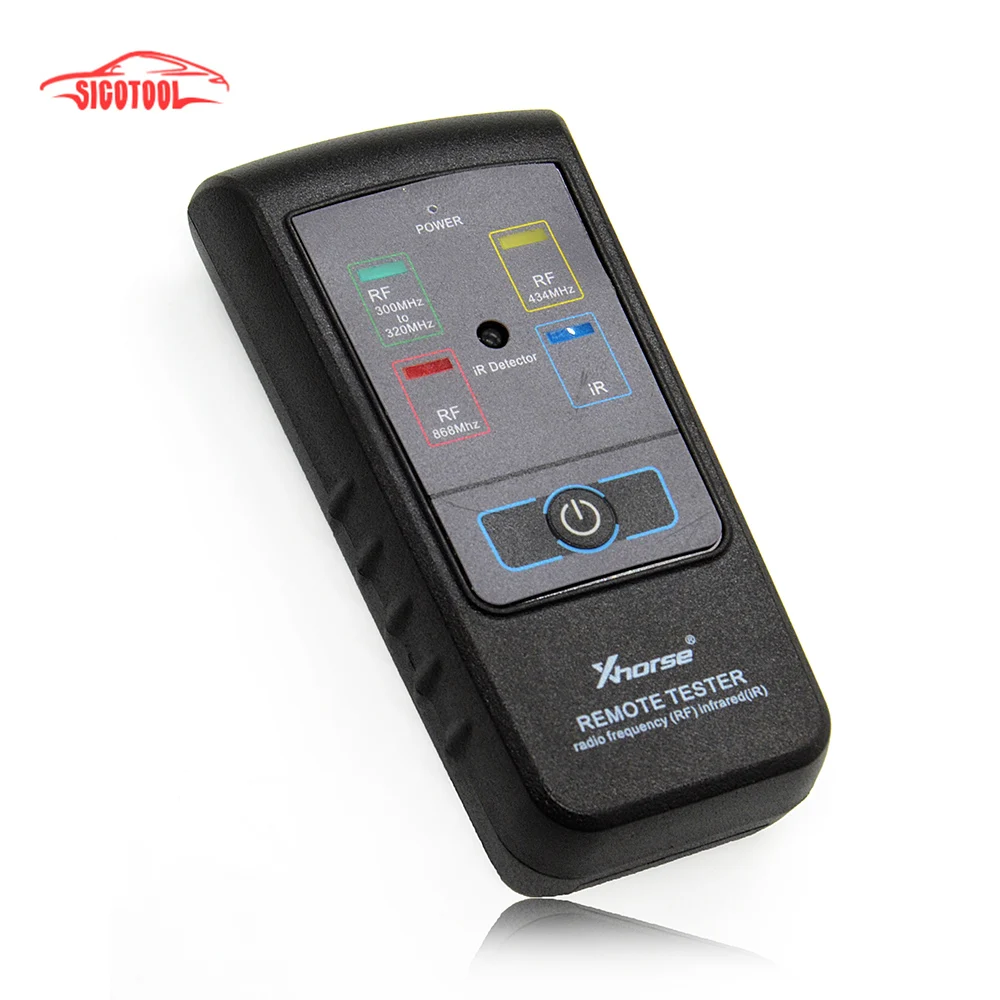 

XHORSE Remote Tester Radio Drequency(RF) Infrared(IR) for 300Mhz-320hz/ 434Mhz Radio Frequency Infrared Remote Tester