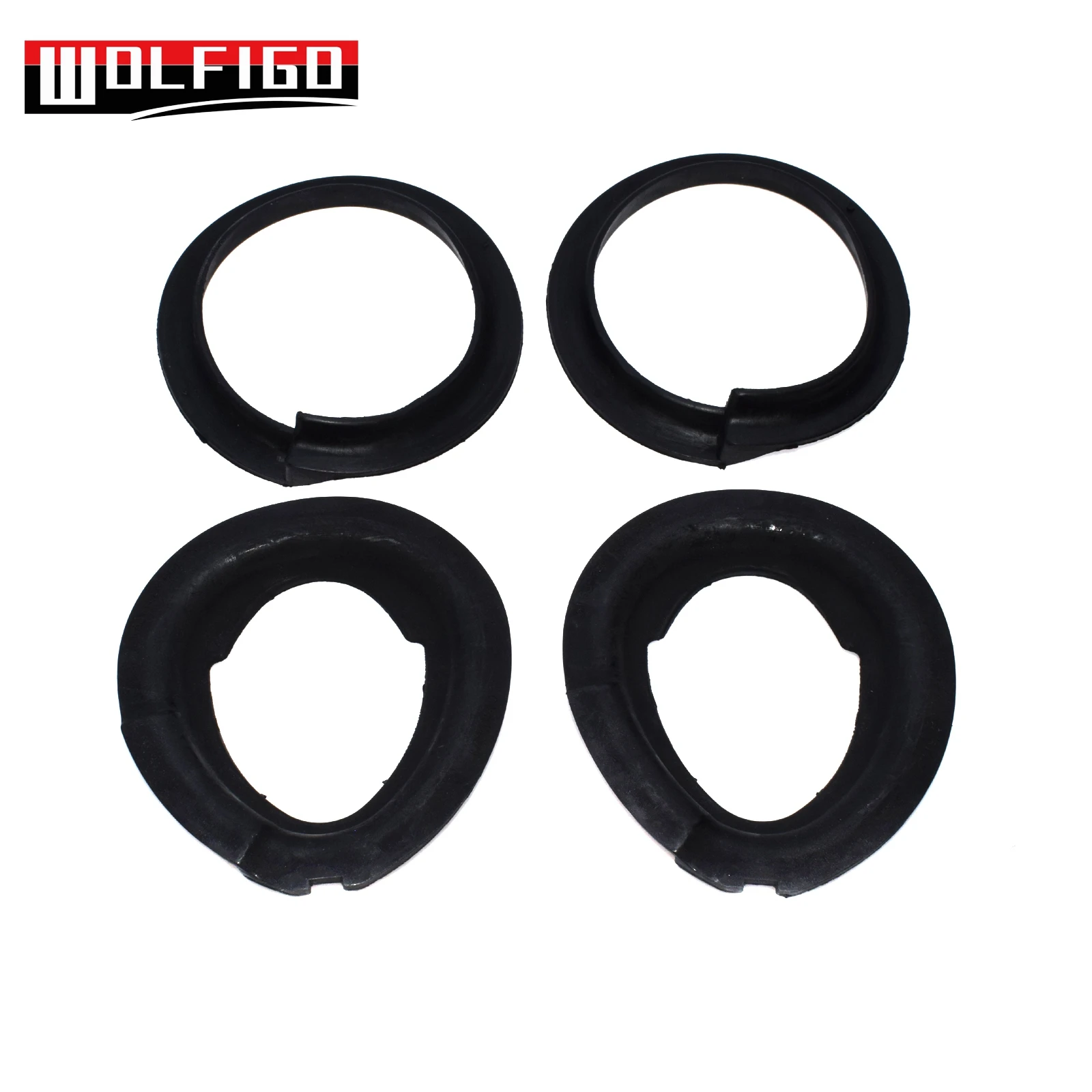 

WOLFIGO 1PC / 2PCS / 4PCS Spring Pad Front Upper Front Lower Suspension Spring Insulator For E39 E46 E85 31331096664,31331091867