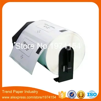 

6 Rolls Brother DK-11240 label QL-1060N 102mmX51mm Compatible Etiketten Generic DK-1240 600Pcs