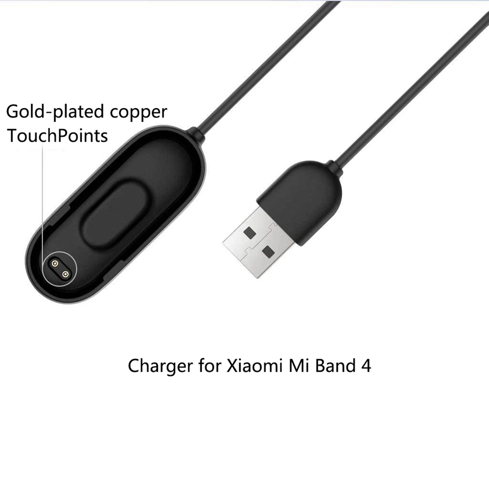 20 см USB зарядный док кабель для Xiaomi Mi Band 4 сменный Шнур зарядное устройство адаптер
