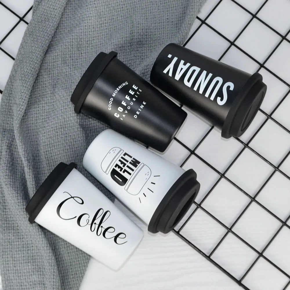 Stainless Steel Silicone Mugs