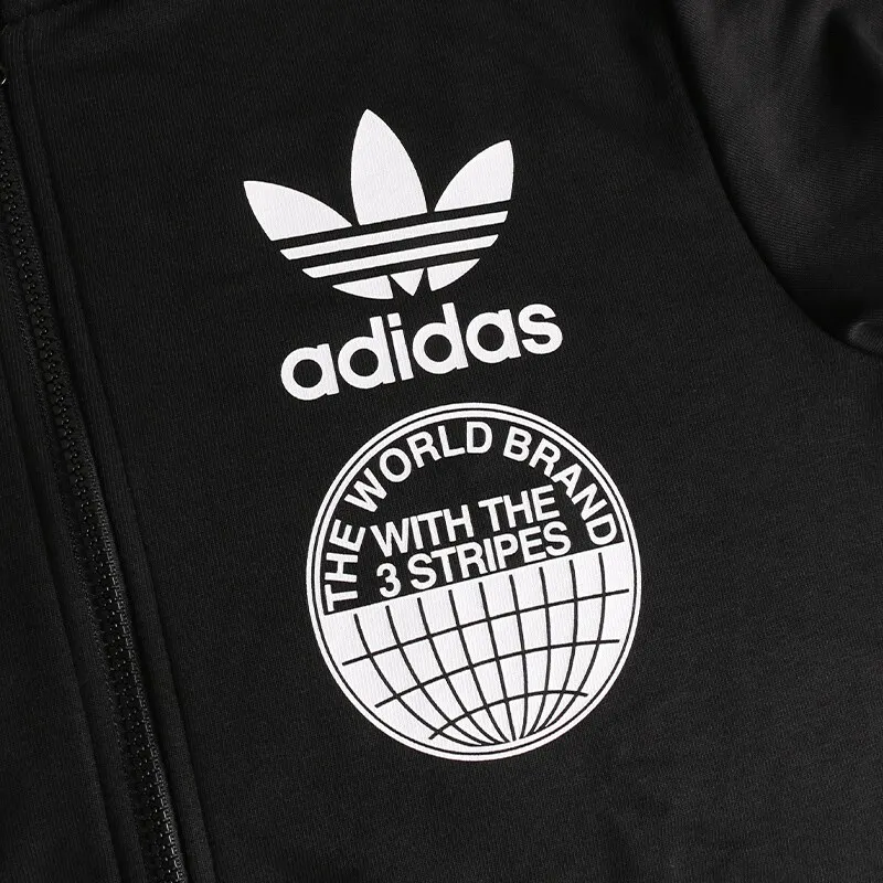 Оригинальный Новое поступление 2018 Adidas Originals FULLZIP толстовка мужская куртка с