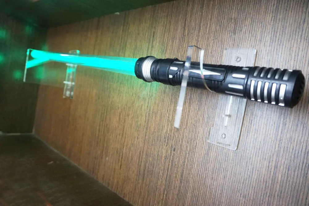 Lightsaber Holder Lightsaber Vertical Wall Rack// Star Wars Holder Wall Mount