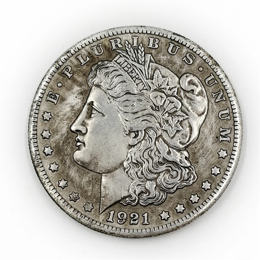 1921 high quality USA Dollar coin copy replica metal silver