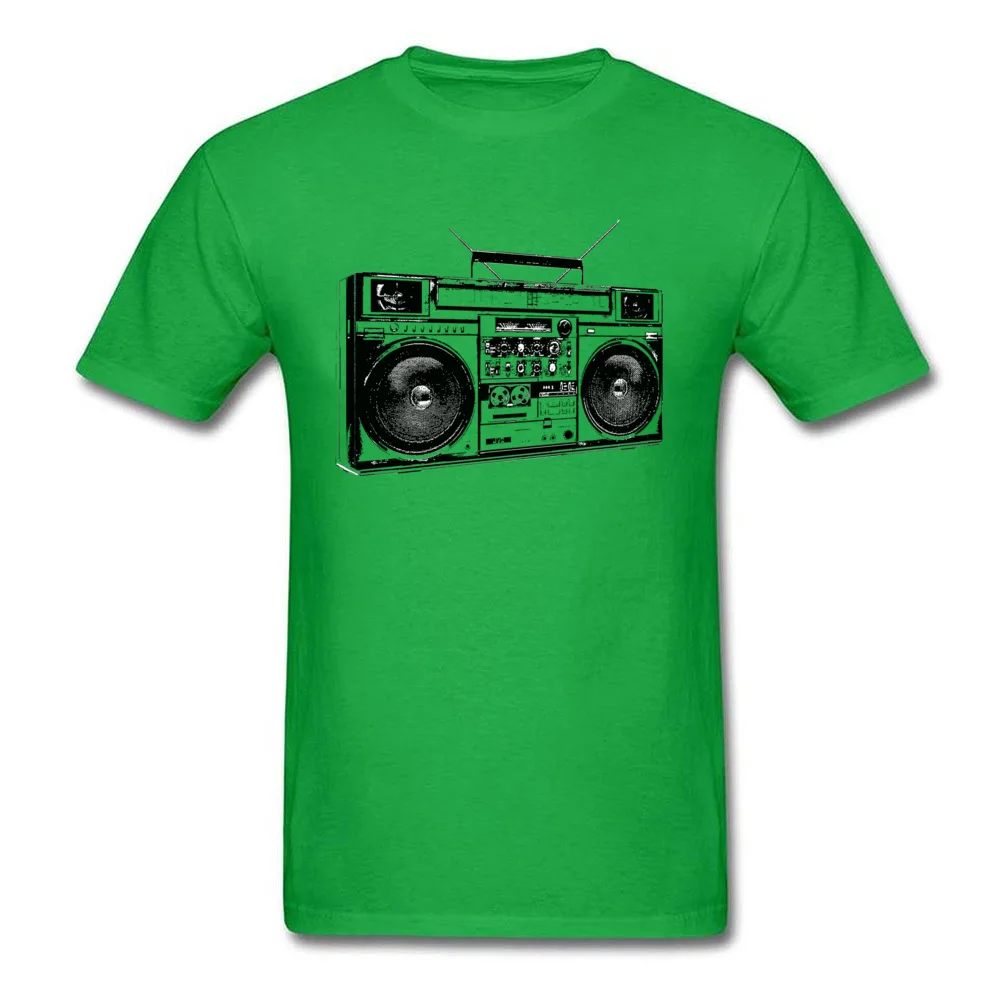 Boom Box Times Family Short Sleeve T Shirt April FOOL DAY O Neck Cotton Men Top T-shirts Family T-shirts 2018 New Fashion Boom Box Times green