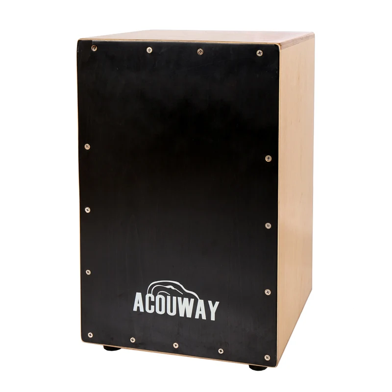 Бокс барабан акуway cajon ручной фанера из березы с регулируемым эффектом струны