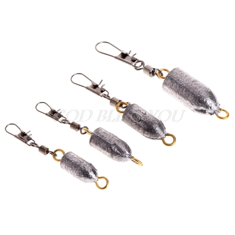 

Bullet Shaped Weights Lead Sinkers Anti Dust Sea Fishing Sinker Tackle 6/8/10/20g