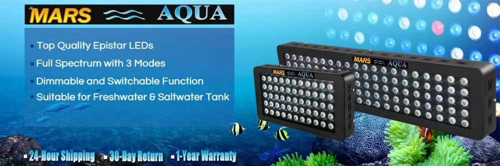 Mars aqua 165 Вт диммируемая Светодиодная лампа aqua rium для морских коралловых рифов SPS/LPS aqua rium светодиодное освещение