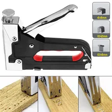 Мультитул пистолет для ногтевого дизайна мебельный степлер для деревянной обивки двери обрамление заклепки пистолет комплект гвоздей инструмент для заклепок