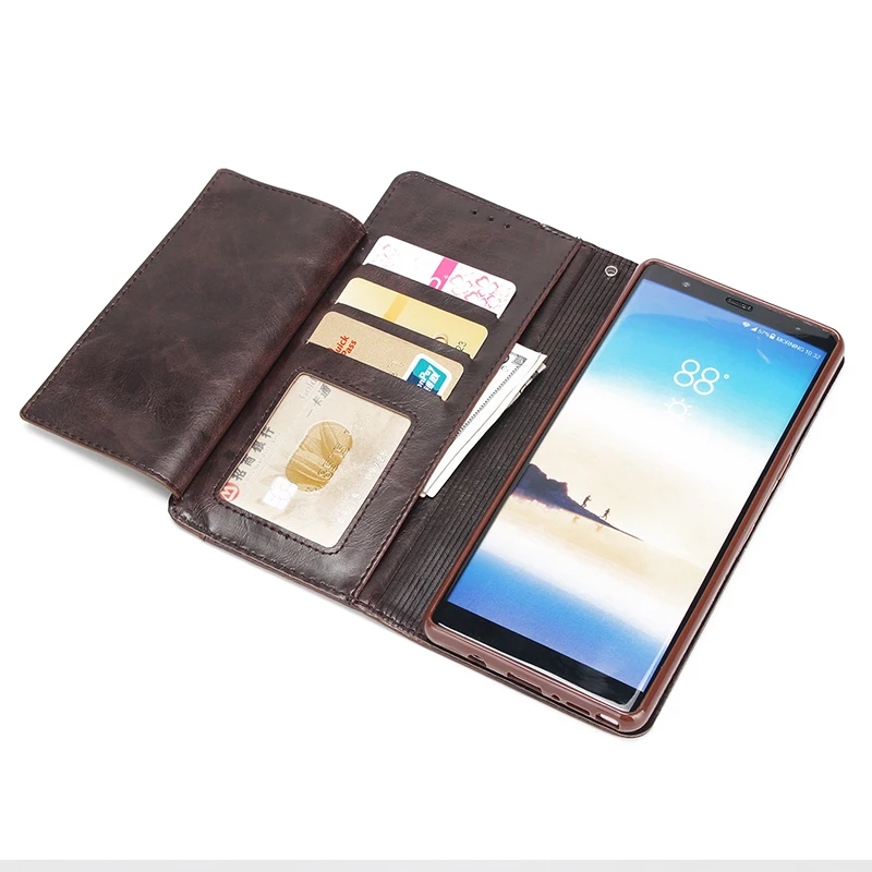 Чехол книжка кожаный для Samsung Galaxy S20 Ultra S10 S9 Plus S10E S7 S6 edge Note 10 8 9 5|case for samsung galaxy|case