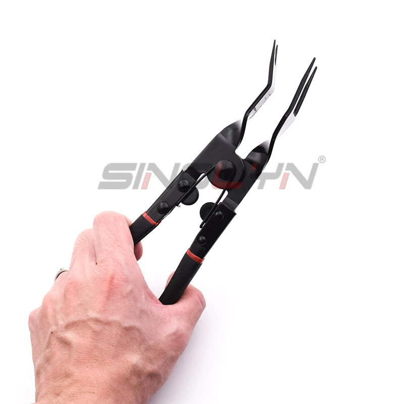 Sinolyn Retrofit Tools Pliers For Open Auto Headlight Lenses Bi-xenon Projector Full Metal Clamp Car Lights Accessories DIY Kit
