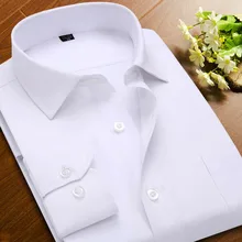 Новинка Весна Осень хлопок Мужская одежда Рубашки Высокое качество Повседневная рубашка мужская приталенная соц. рубашки Camisas размера плюс Masculino