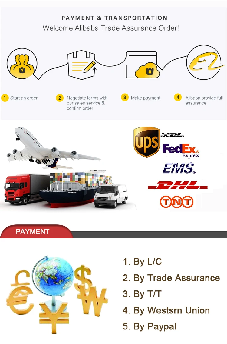 shipping and payment