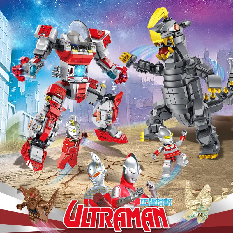 

Genuine Creator Star Wars Robot M78 Ultraman VS Tyrant Building Blocks Sets Kids Model LegoINGLs Bricks Toys Christmas Gifts