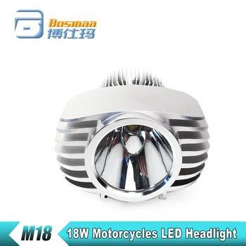 

LED Light H7/H4 E-bike Headlight Truck waterproof Motorcycle working Lamp 18W 6000K replacement for motorbike repair