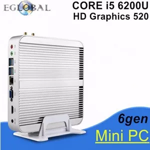 Eglobal Nuc Мини ПК Windows10 вентилятор 8-го поколения Intel Core i7 8550U/i5 8250U DDR4 AC Wifi 4K HTPC HDMI Мини DP настольный компьютер