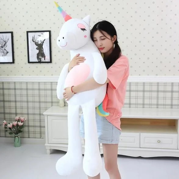 

Huge Unicorn Plush Toys Giant Stuffed Animal Soft Unicorn doll Baby licorne Dolls Kawaii gifts