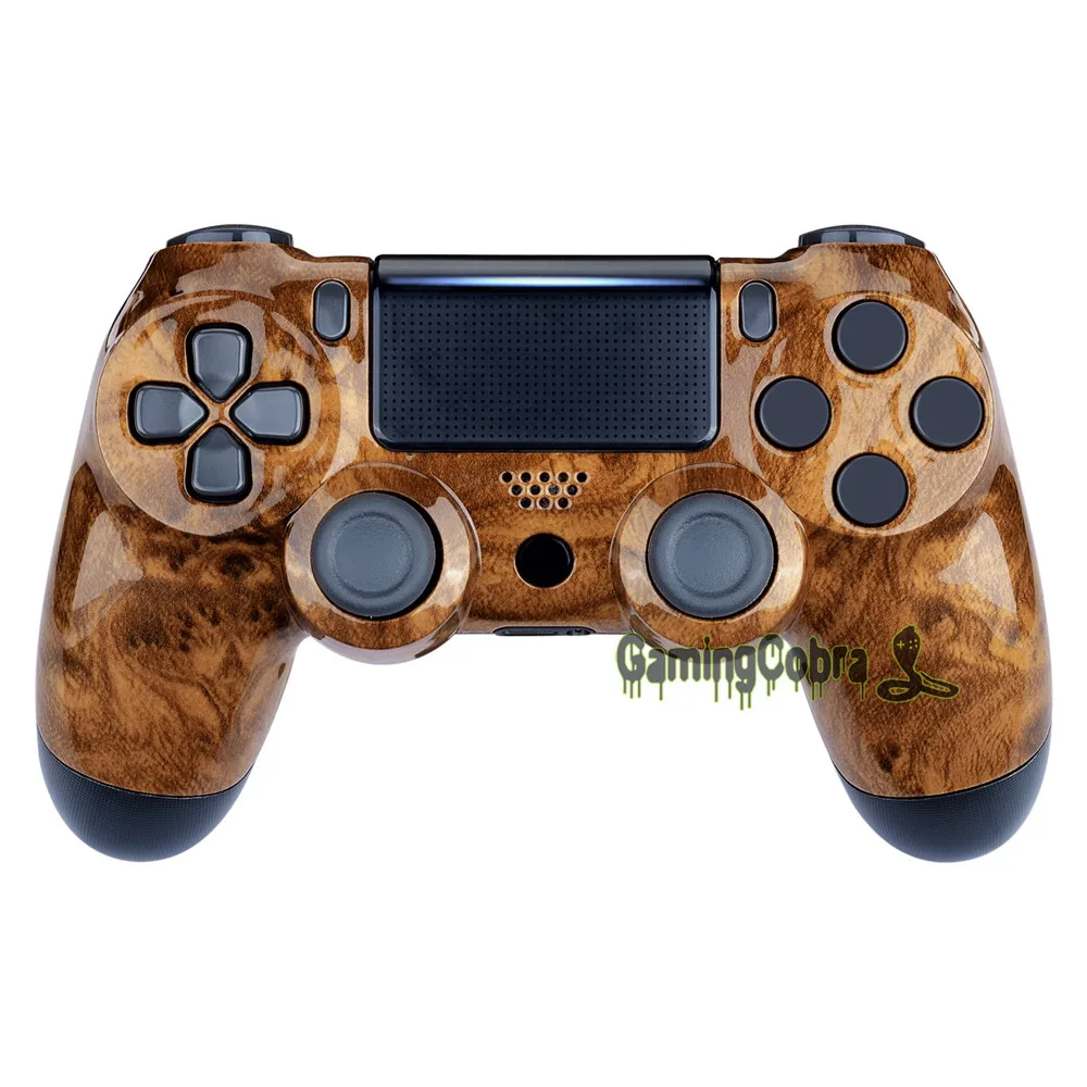 

Bird's Eye Wood Grain Front Shell Faceplate Cover Repair Kit for PS4 Pro Slim Controller JDM-040 JDM-050 JDM-055 - SP4FS06