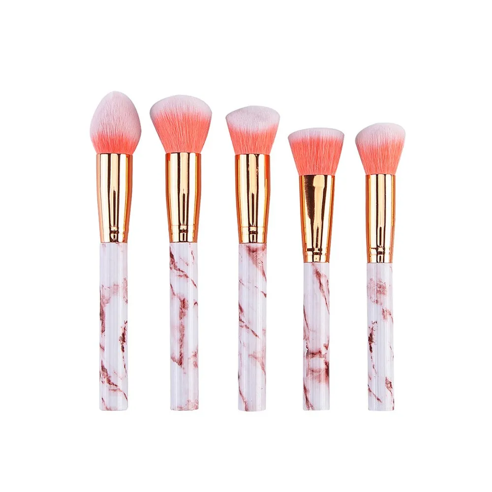 

Marble Texture Makeup Brush Foundation Concealer Powder Eyeshadow Eyebrow Brush pinceaux maquillage zsmw