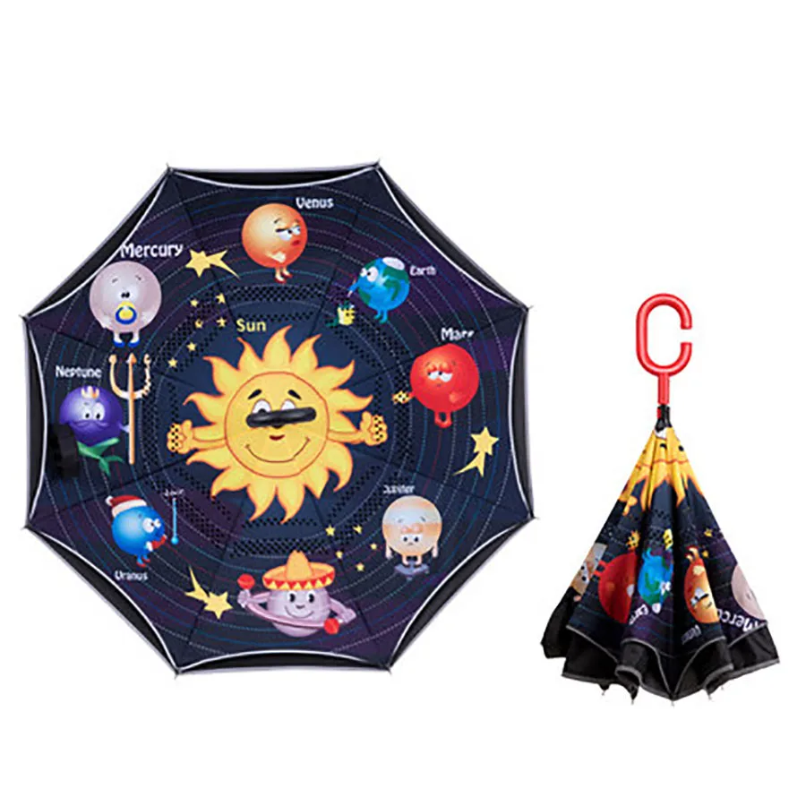 

Children Cartoon Umbrella Fold Able Umbrella Korean Version Transparent Mini Pocket Umbrellas Guarda Chuva Home Rain Gear 50R94
