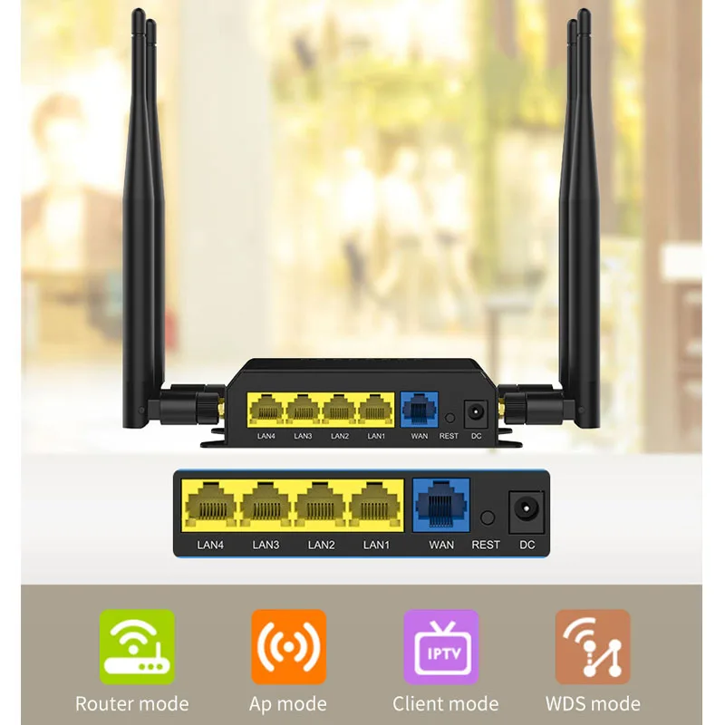 ZBT WE826 192 168 1 1 rj45 3g 4g openwrt wireless wifi router support 11ac dual 4