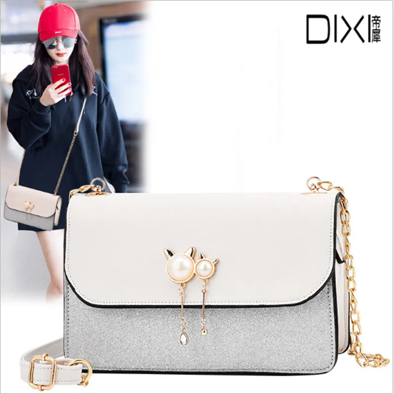 

2019 Spring and Summer New Korean Handbags Single Shoulder Women's Bags Slant Bags Fashion Simple Baitao Tide